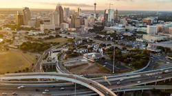 San Antonio Highway Road Work