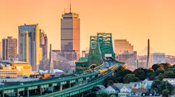 Tobin Bridge in Boston Massachusetts