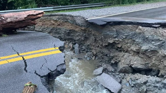 Cherokee National Forest August Flooding