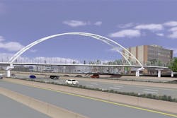 Texas U.S. Route 75 Pedestrian Bridge Texas U.S. Route 75 Pedestrian Bridge