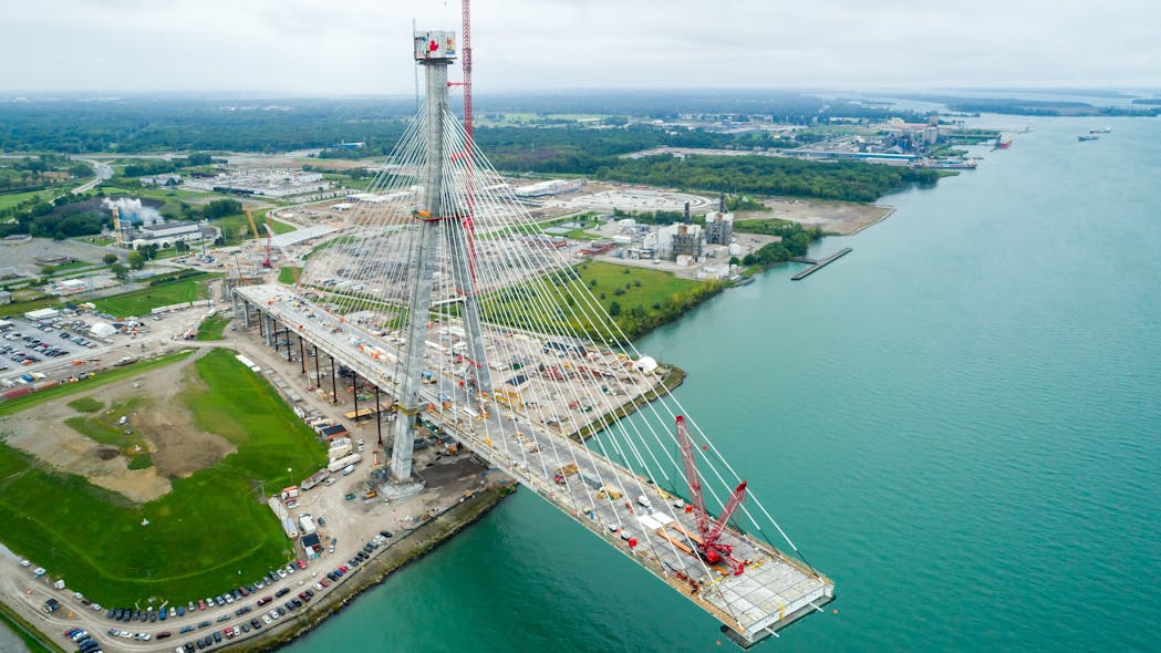 Gordie Howe Bridge Project Receives Environmental Award | Roads and Bridges