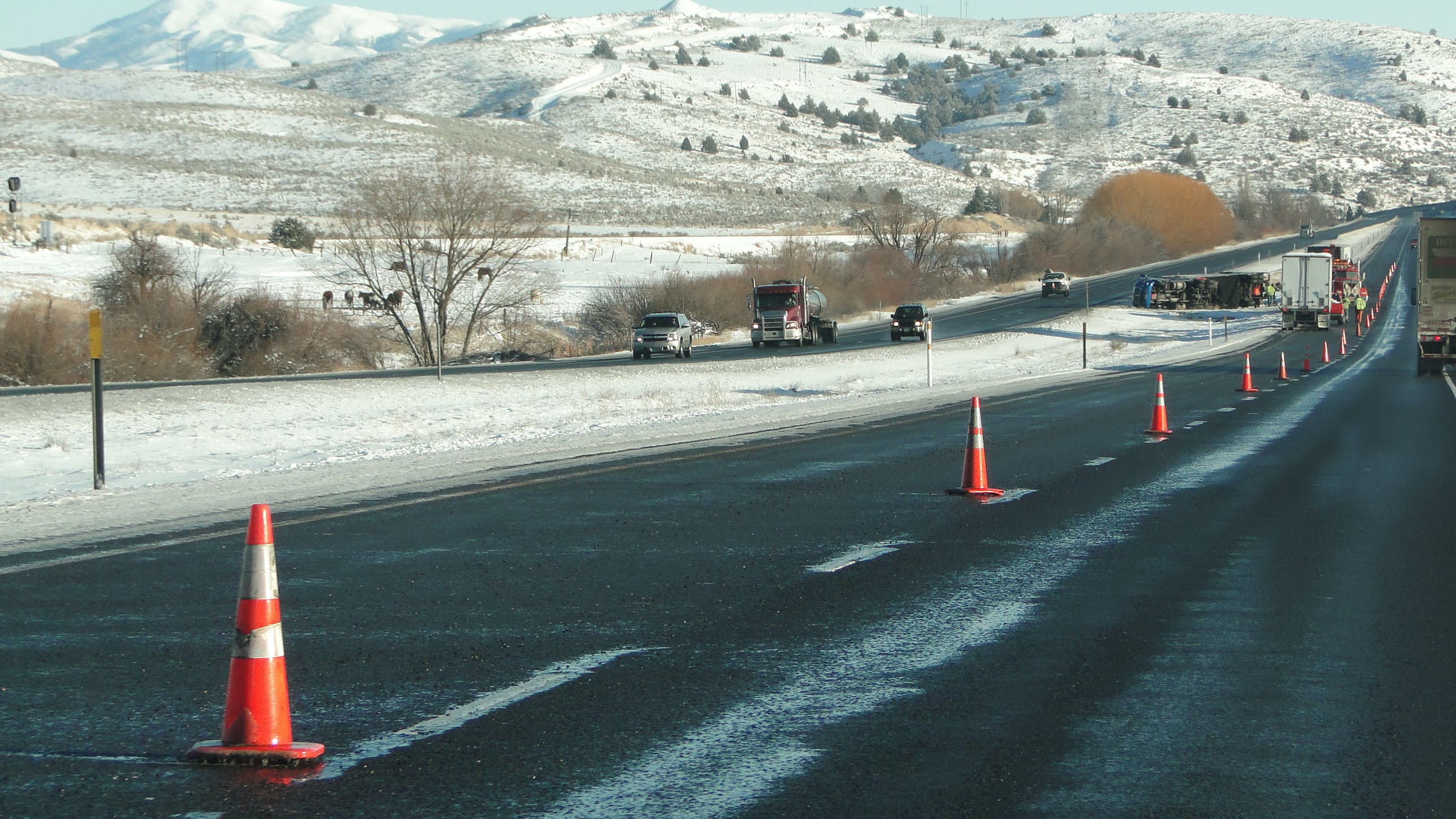 Highway in Eastern Oregon