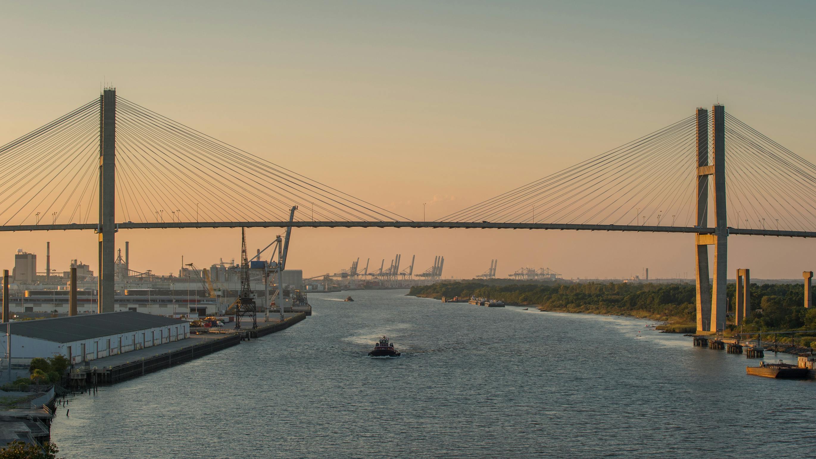 Talmadge Bridge in Savannah