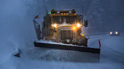 Snow Plow Truck