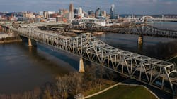Brent Spence Bridge over Ohio River Brent Spence Bridge over Ohio River