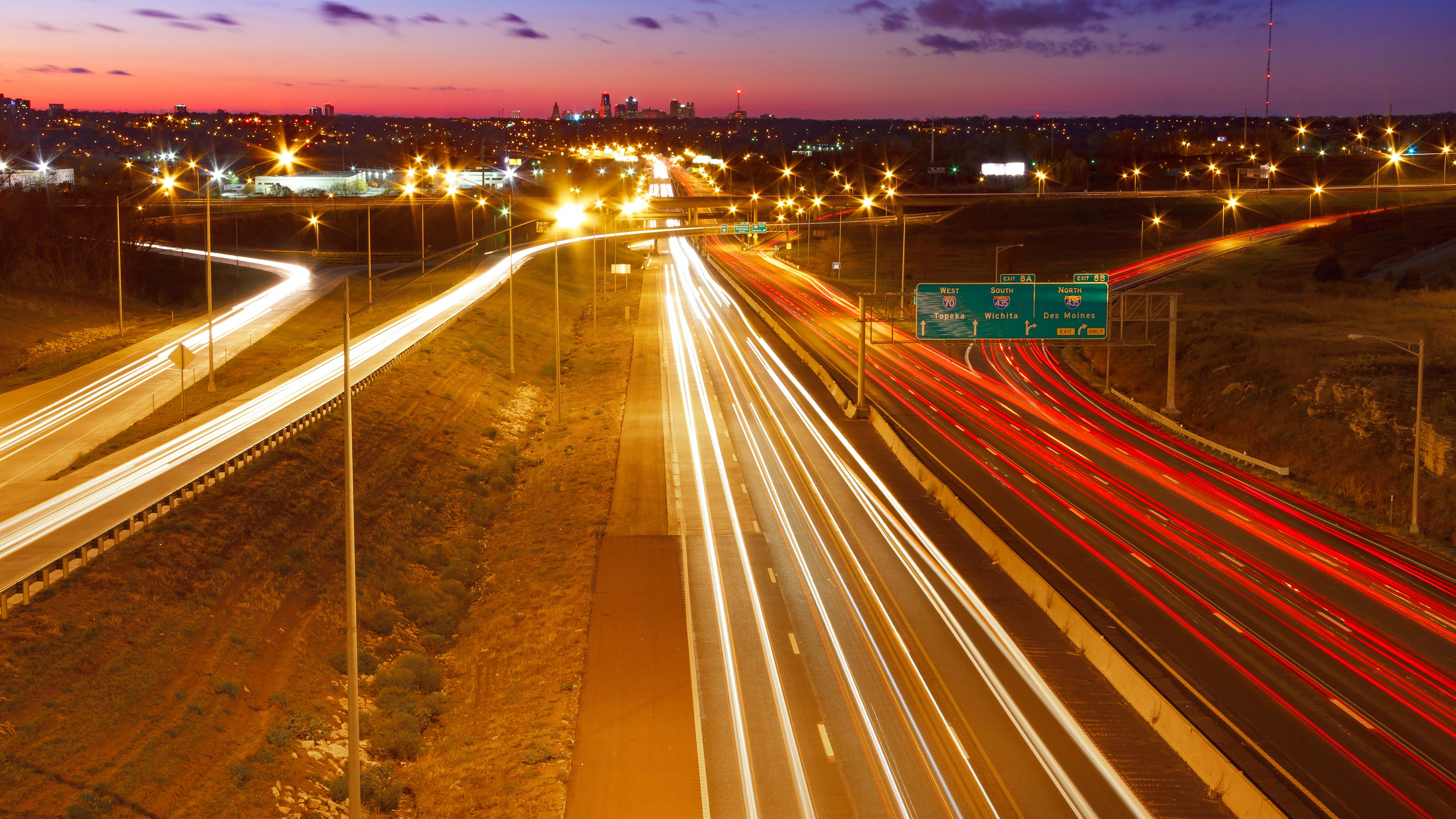 I-70 Along Kansas City