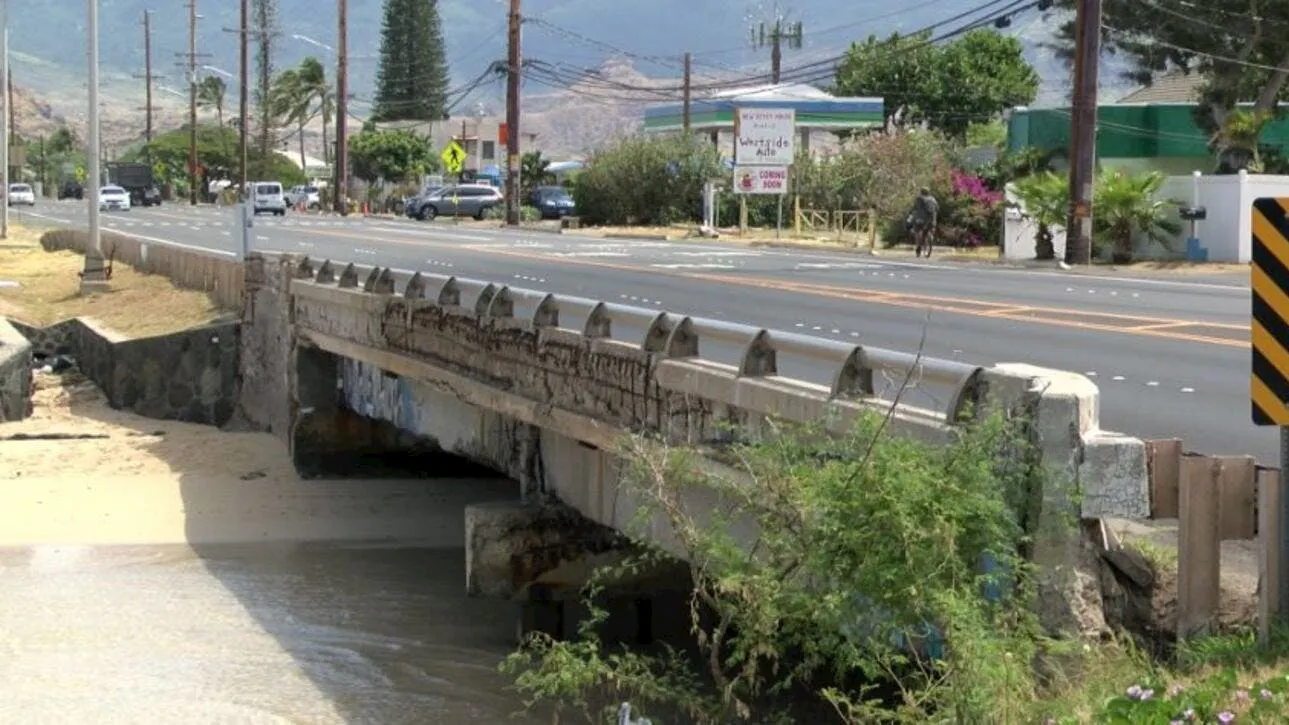 Construction to Hawaii's Maipalaoa Bridge to Finish This Year - Vimarsana News