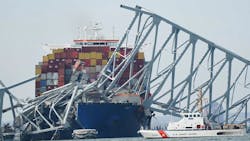 Key Bridge Collapse Wreckage Key Bridge Collapse Wreckage