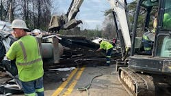 West Virginia Blocked Road West Virginia Blocked Road