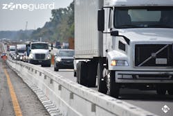 ZONEGUARD® Temporary Steel Barrier System | Roads and Bridges