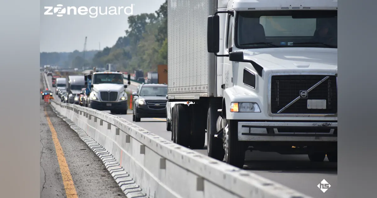 ZONEGUARD® Temporary Steel Barrier System | Roads & Bridges