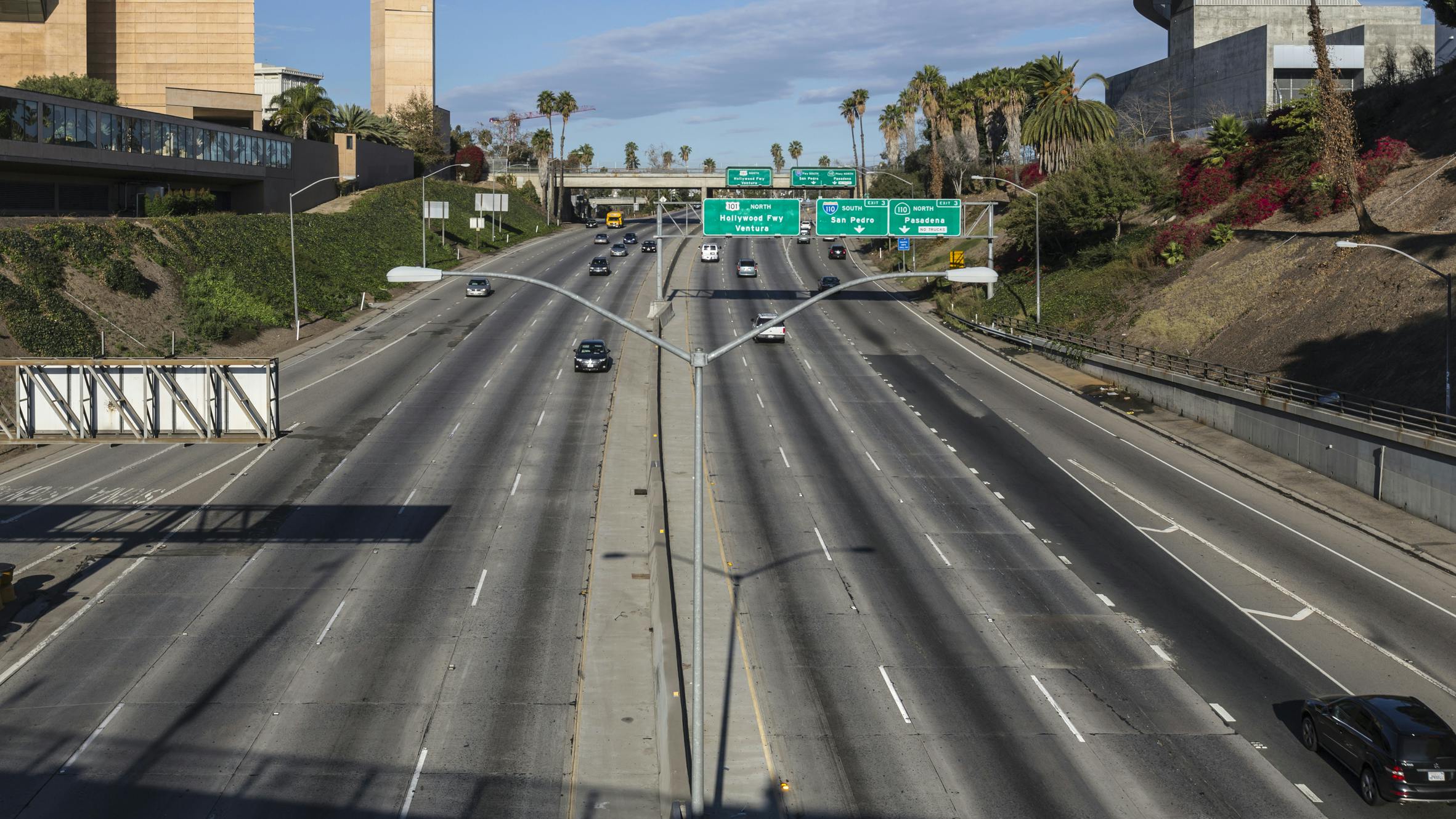Downtown Los Angeles 101 Freeway