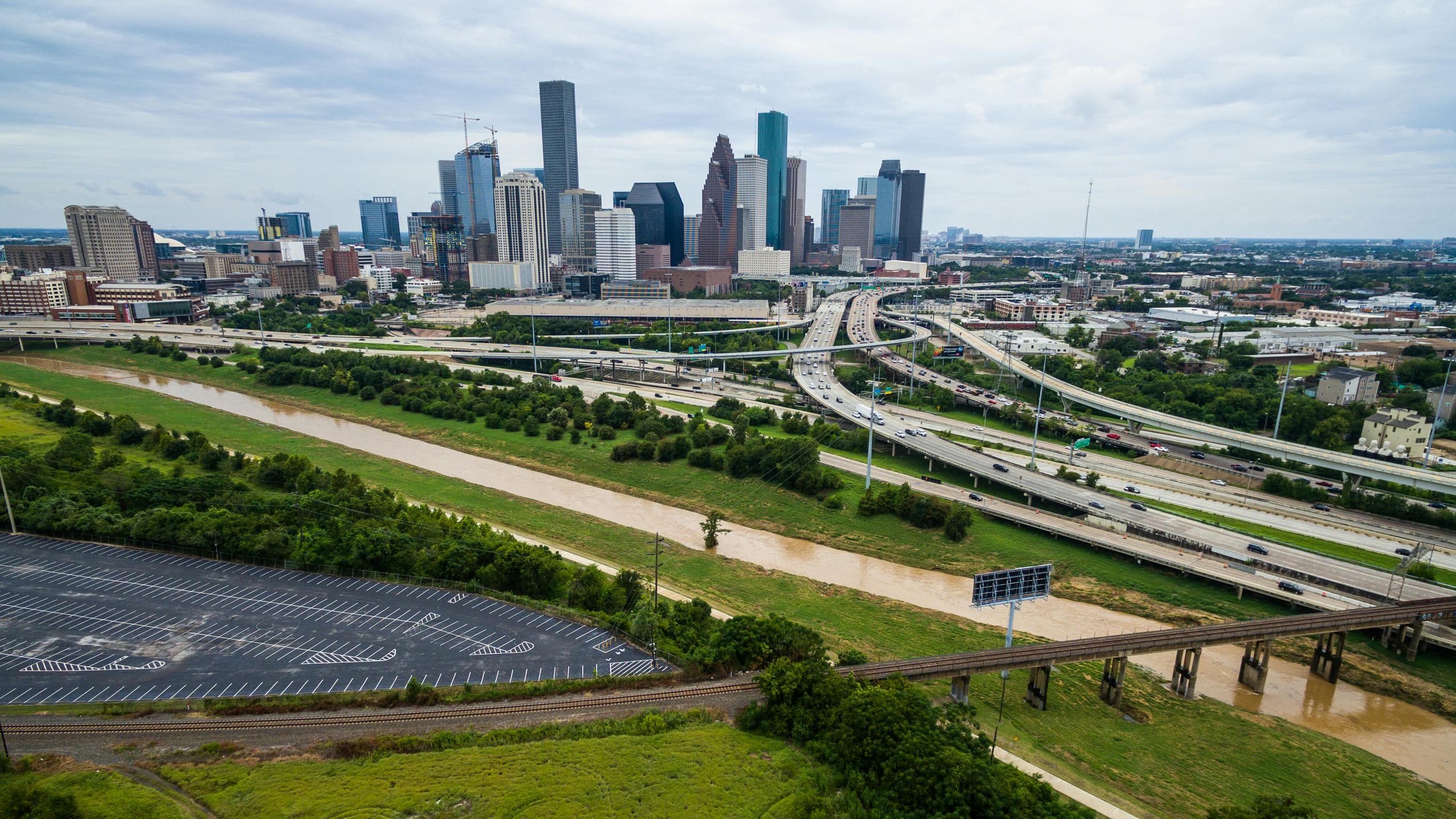 Downtown Houston Highway