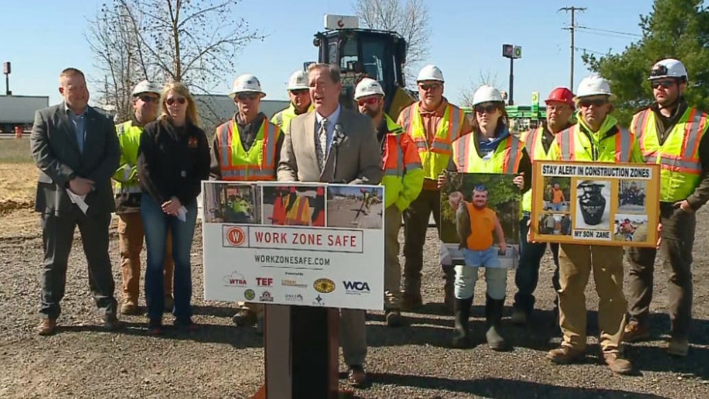 Press conference announcing website