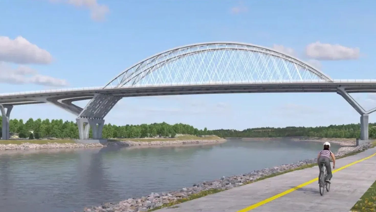 Sagamore Bridge Rendering