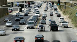 Traffic on Santa Monica Highway