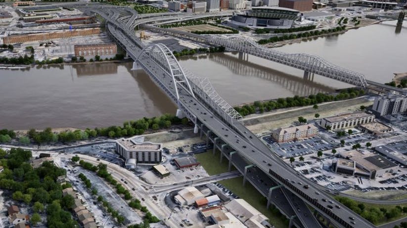 Brent Spence Project Rendering