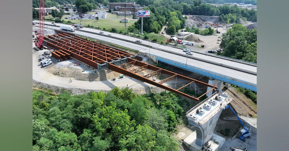 ODOT Launches Bridge for the First Time | Roads & Bridges