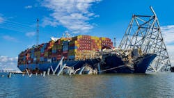 Key bridge construction Key bridge construction