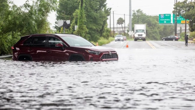 Hurricane Debby South Carolina Roads