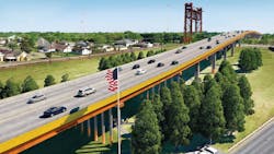 Belle Chasse Bridge Rendering Belle Chasse Bridge Rendering