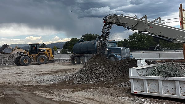 UTAH DOT concrete pouring