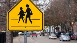 Pedestrian Crossing sign Pedestrian Crossing sign