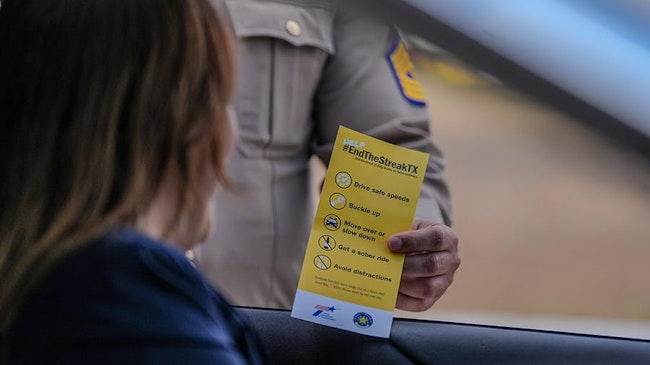 Texas safe driving campaign