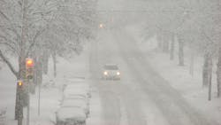 Wisconsin street winter Wisconsin street winter