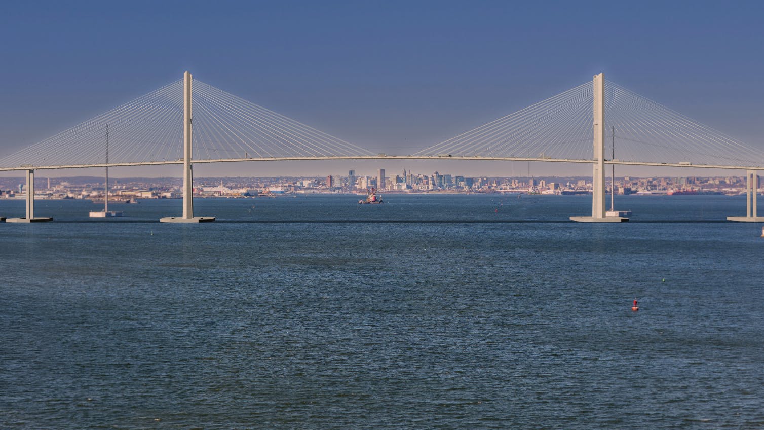 Key Bridge rebuild rendering.