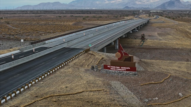 Maricopa County Arizona Gilbert Road Bridge