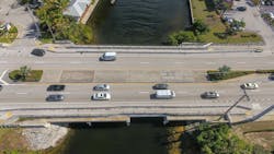 U.S. Route 1 bridge over the Earman River in North Palm Beach, Fla U.S. Route 1 bridge over the Earman River in North Palm Beach, Fla
