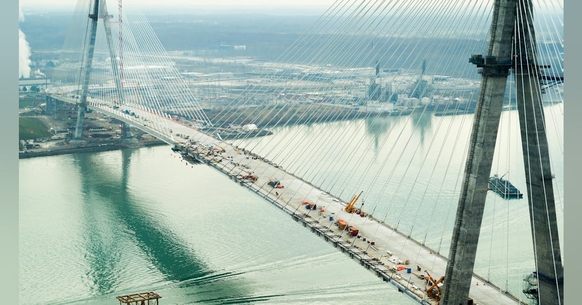 Gordie Howe Bridge to Begin Operations in Late 2025 | Roads & Bridges