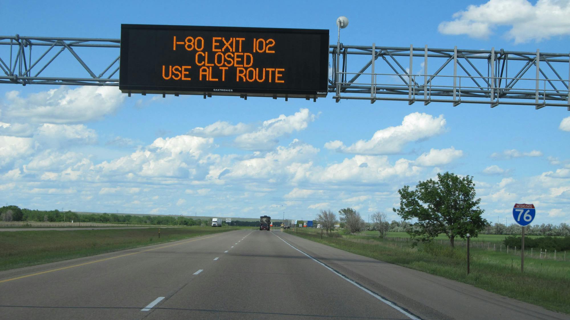 Dynamic Message Signs Nebraska