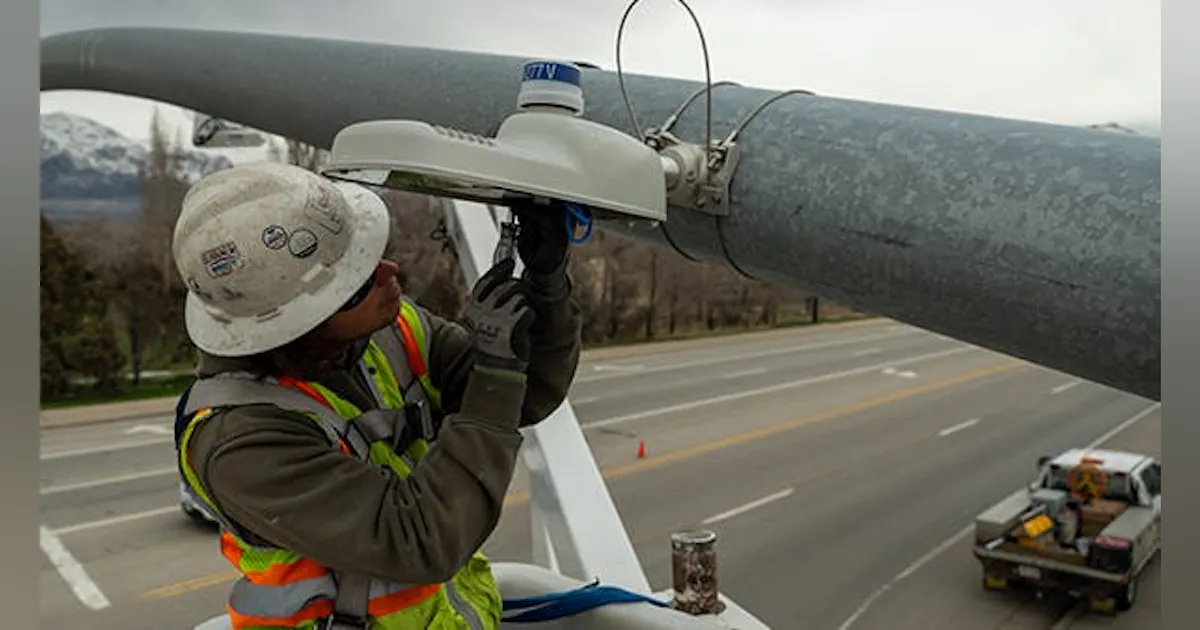 UDOT Installs Lights to Improve Intersection Safety | Roads & Bridges