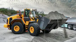 Volvo L220, one of the five wheel loaders that have seen upgrades.