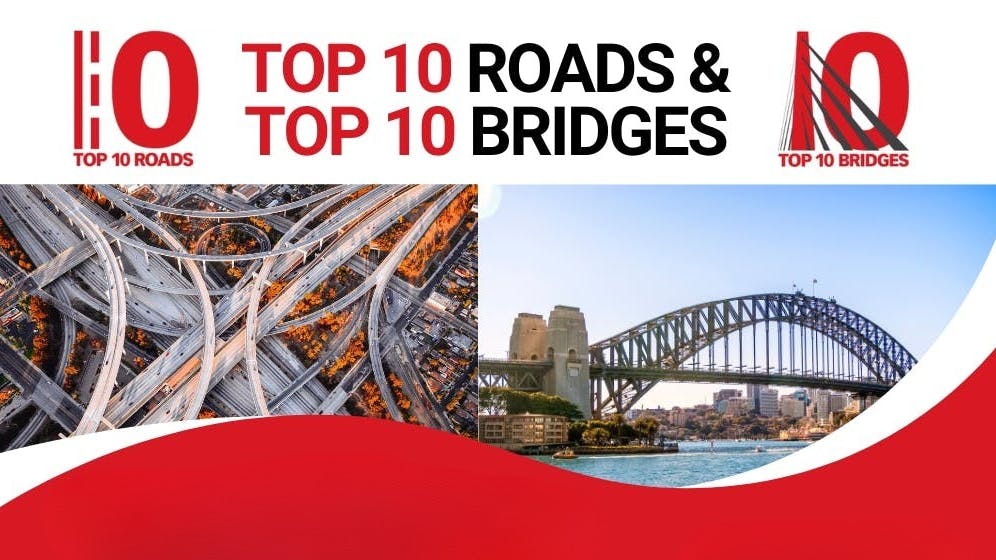 Top 10 Roads and Bridges