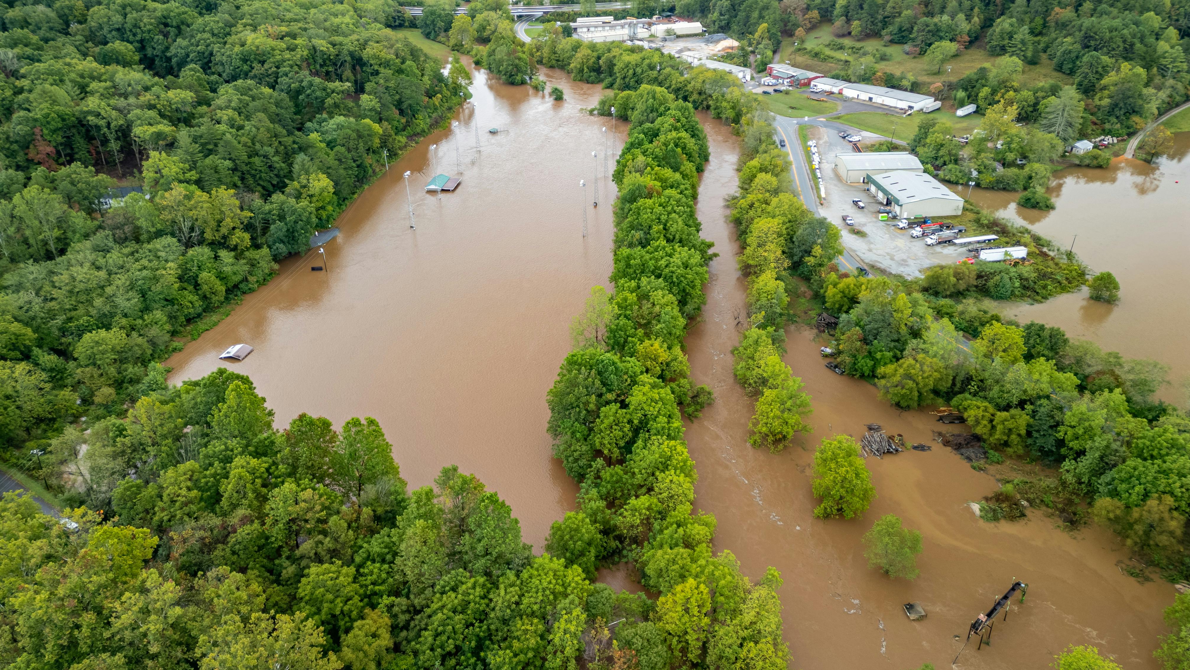 Hurricane Helene's impact on Western North Carolina.