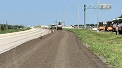 Lightweight aggregate in asphalt chip seal improves surface skid resistance. Lightweight aggregate in asphalt chip seal improves surface skid resistance.