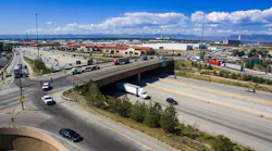 Ramps at the intersection of Interstate 25 and 58th Avenue in Denver, Colorado.