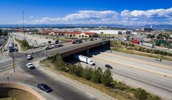 Ramps at the intersection of Interstate 25 and 58th Avenue in Denver, Colorado. Ramps at the intersection of Interstate 25 and 58th Avenue in Denver, Colorado.