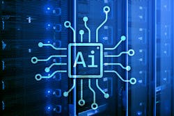 A graphic representing artificial intelligence. A graphic representing artificial intelligence.