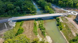 The King Avenue/Grandin Road Bridge in South Lebanon, Ohio.