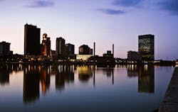 A view of the Toledo, Ohio skyline. A view of the Toledo, Ohio skyline.