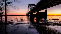 The Ohio River Bridge connecting Paducah, Ky., and Metropolis, Ill.