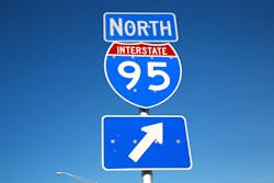 Signage for Interstate 95 Signage for Interstate 95