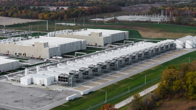 A data center located in New Albany, Ohio.