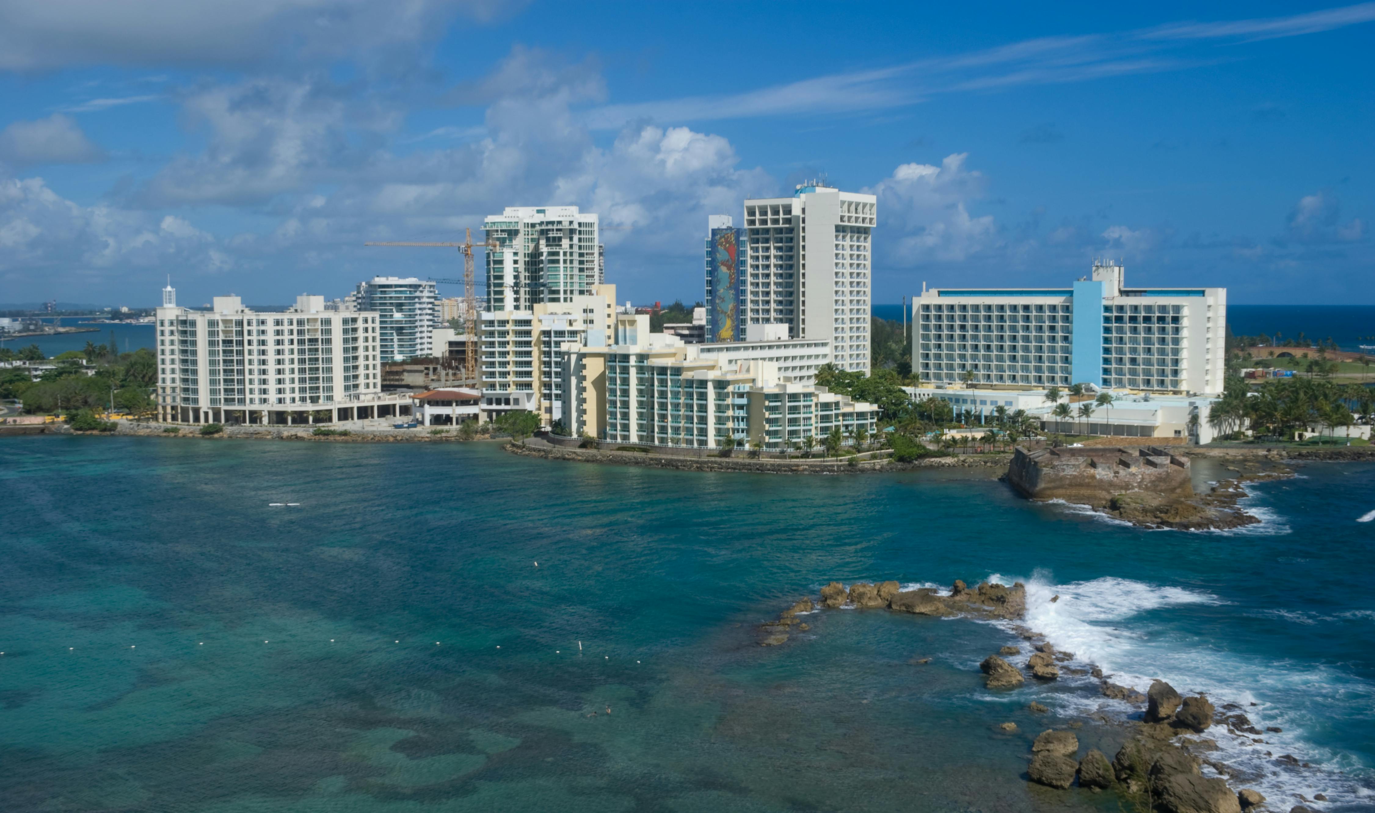 A view of the Condado Lagoon in San Juan, Puerto Rico.