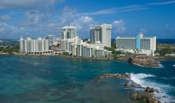 A view of the Condado Lagoon in San Juan, Puerto Rico. A view of the Condado Lagoon in San Juan, Puerto Rico.