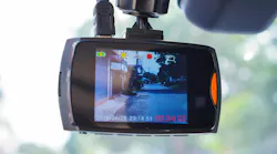 A dashcam recording from inside the vehicle.